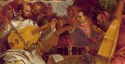VERONESE (Paolo Caliari) The Marriage at Cana (detail) we oil painting on canvas